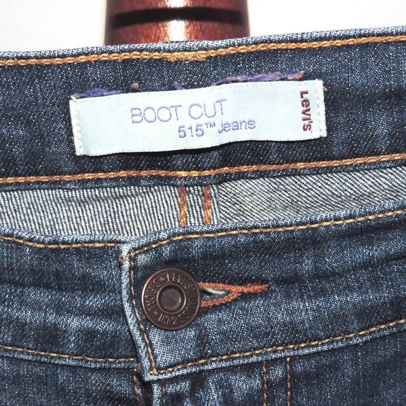 Levi's 515 Bootcut distressed denim jeans - Picture 4 of 9
